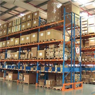 可拆卸梁式重型仓储货架 栈板货物高位立体存储管理系统