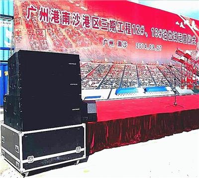 广州天河区舞台背景桁架搭建