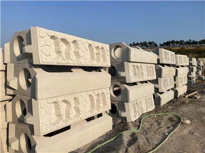 佛山生产厂家 河道生态框 生态护坡砖 混凝土砌块 阶梯式鱼巢式