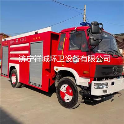 大型东风145正规8吨水罐消防车10吨厂区泡沫上海茸申30型消防泵
