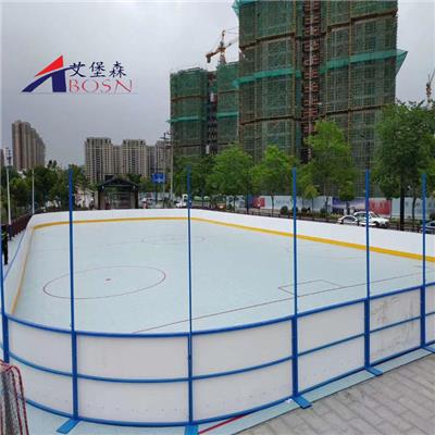 速度滑冰场围栏A速度滑冰场防撞板墙A冰球场冰雪运动围栏定制
