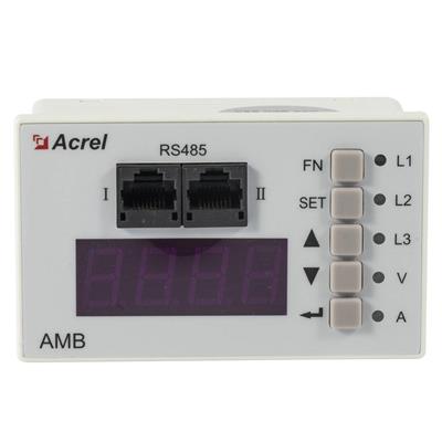 AMB10实时监测母线接口温度 4位LED数码定时轮显电流电压