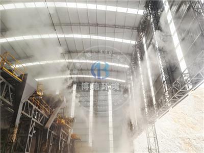 水雾降尘-砂石厂水雾降尘措施|案例-重庆博驰环境