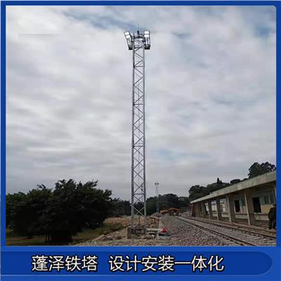 21.5米升降式照明灯塔 SDT投光灯塔 蓬泽生产 质量可靠