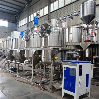 紫苏油生产线设备 米糠油精炼设备 精炼设备工艺
