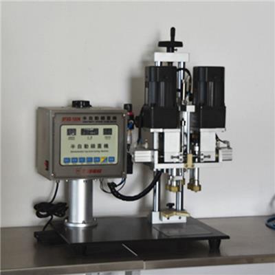 供应广州世峰半自动台式磁力泵液体灌装机SF-2-1