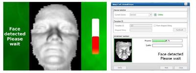 骏裕隆智能3D 人脸识别终端机,半自动3D人脸识别机服务至上