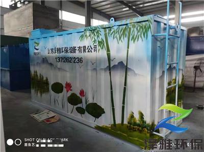 潍坊泽雅环保新农村污水处理设备供应信息