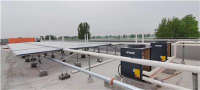 宿舍太阳能空气能热水器-安装