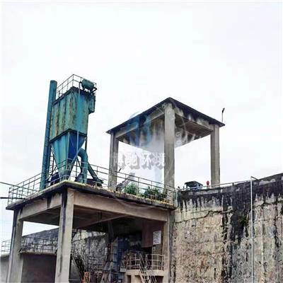 重庆石料厂喷雾降尘设备工程案例
