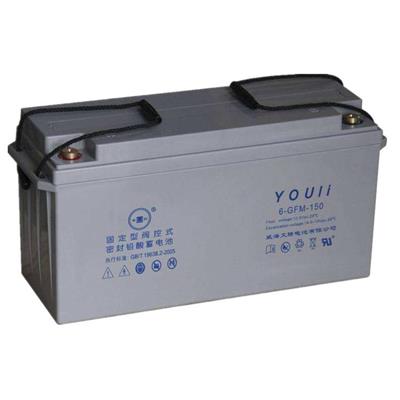 YOUli有利蓄电池6-GFM-150 12V150AH