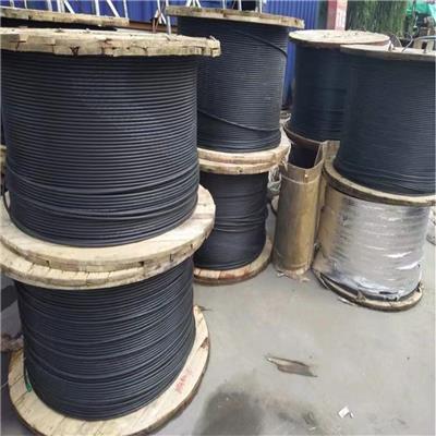 泸州市长飞GYTS单模24芯架空光缆回收钢绞线