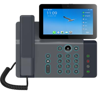 可视高端安卓话机7寸视频话机IP话机SIP电话*会议电话