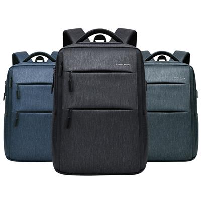 醇龙 新款大容量休闲商务旅行电脑双肩包15英寸笔记本男背包带USb充电