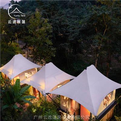 广东景区野奢民宿豪华帐篷酒店营地规划设计 luxury glamping tent