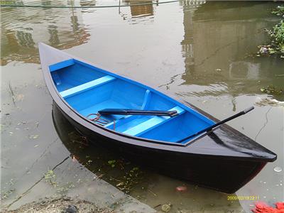 仿古木船渔船水上户外景观船贡多拉手划观光道具小木船装饰实木欧式船