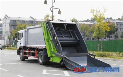 8吨压缩垃圾收集车 自装卸式垃圾车 压缩车图片