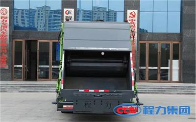 压缩装置垃圾车 自装卸式垃圾车 压缩车图片