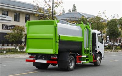 压缩式垃圾车原理图解 自装卸式垃圾车 国六款上新