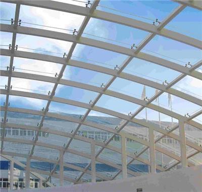 钢结构加工生产厂家 芜湖屋面玻璃采光** 抗压能力强