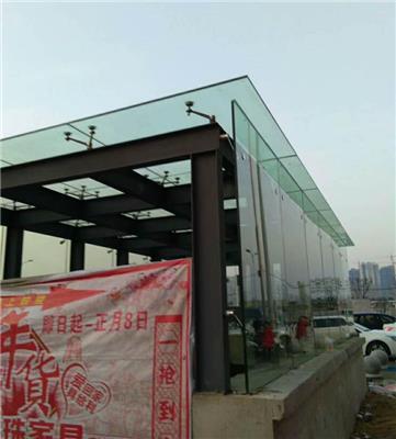 邯郸钢结构廊架工程 钢材加工厂