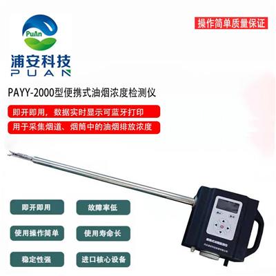 PAYY-2000型便携式油烟检测仪检测数据现场打印稳定性强