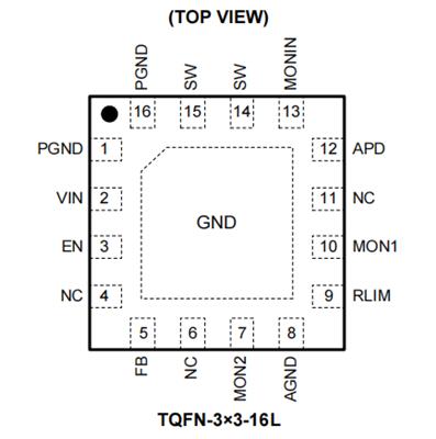 SGM41283 70V 升压转换器，带 APD 电流监视器
