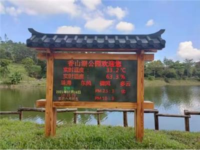 北京湿地生态负氧离子监测站