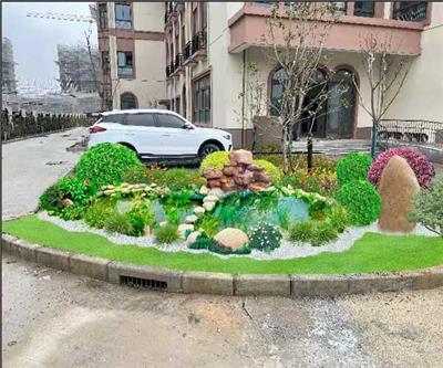 黄山小区绿化设计施工 安徽绿派园林工程有限公司