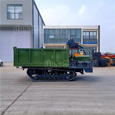 矿用履带式运输车，工程运土石方 砂石料履带运输车载重10吨