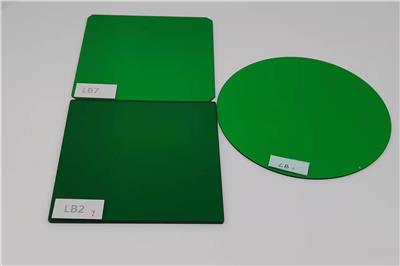 定制LB型LB1-LB19绿色玻璃 光学滤光片