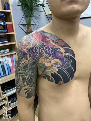 彼岸花纹身手稿#女生纹身图案手稿#吴江酷炫纹身