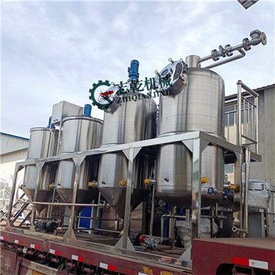 棉花籽榨油生产线设备 生产棉籽油全套设备 棉籽油精炼设备