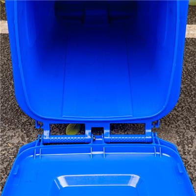 文山240L可挂车环保塑料分类垃圾桶厂家直供