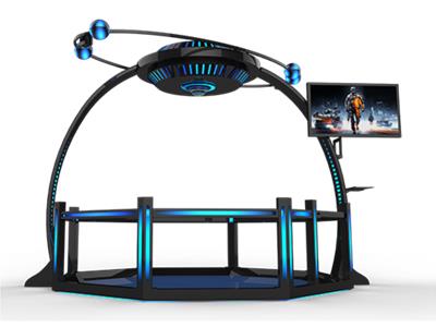 银河幻影VR9D虚拟现实体验馆VR互动行走平台HTC体感机一套