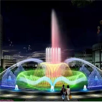 音乐喷泉设计 设计安装一条龙 马鞍山音乐喷泉工程