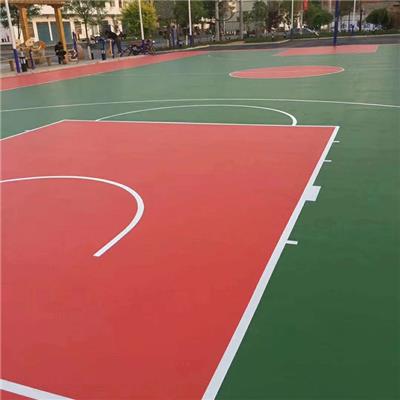 8毫米硅pu篮球场建造翻新和技术要求