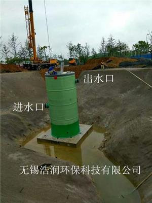 河南新浩润一体化提升泵站
