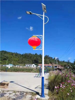 厂家直销特色民族风太阳能路灯 6米新农村道路特色光伏LED路灯