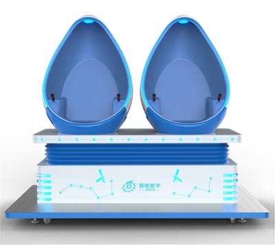 银河幻影游乐科普厂家VR双座蛋椅体感互动游戏一体机VR体验馆设备