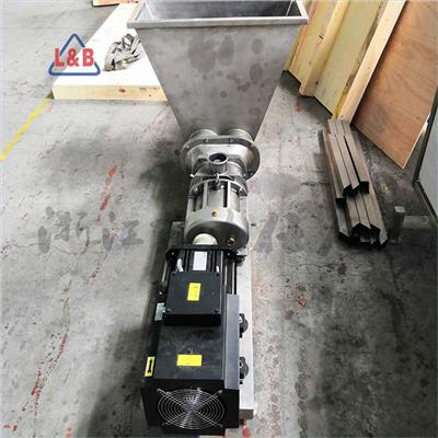不锈钢卫生级双螺旋泵 高低粘度物料输送泵 含固体颗粒输送泵