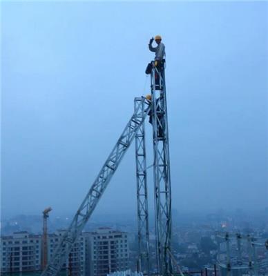 荆门联通信号塔安装 Z形钢折梯安装 施工单位
