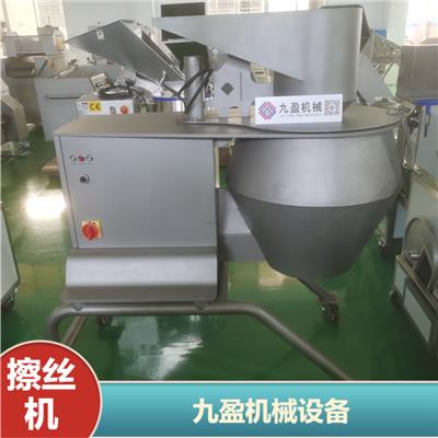 TJ-400T高速擦丝机 九盈机械食堂水果切丝机厂家报价