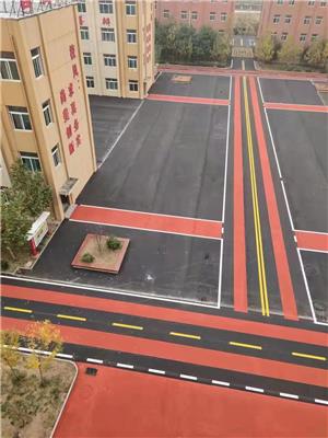 郑州彩色路面 彩色防滑路面 获得行业认证