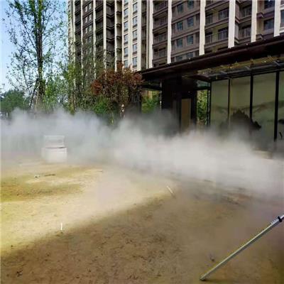 苏州园林喷雾系统 营造朦胧意境 可以通过处理将水再循环