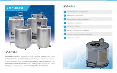 气相液氮罐 、长期低温存储设备、 -196℃深冷设备