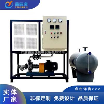 双油泵工业压延机导热油炉循环系统