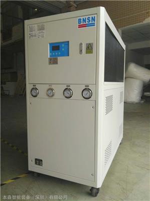 阳极氧化**120HP冰水机低温防腐盐水制冷机组