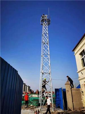 信丰公司设计制作安装角钢监测塔，无线电监测塔，环境监测塔