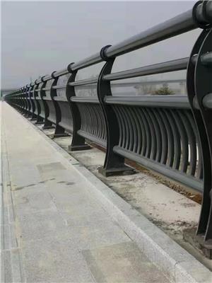 天桥桥梁护栏，桥梁组合式护栏，镀锌喷塑钢护栏
